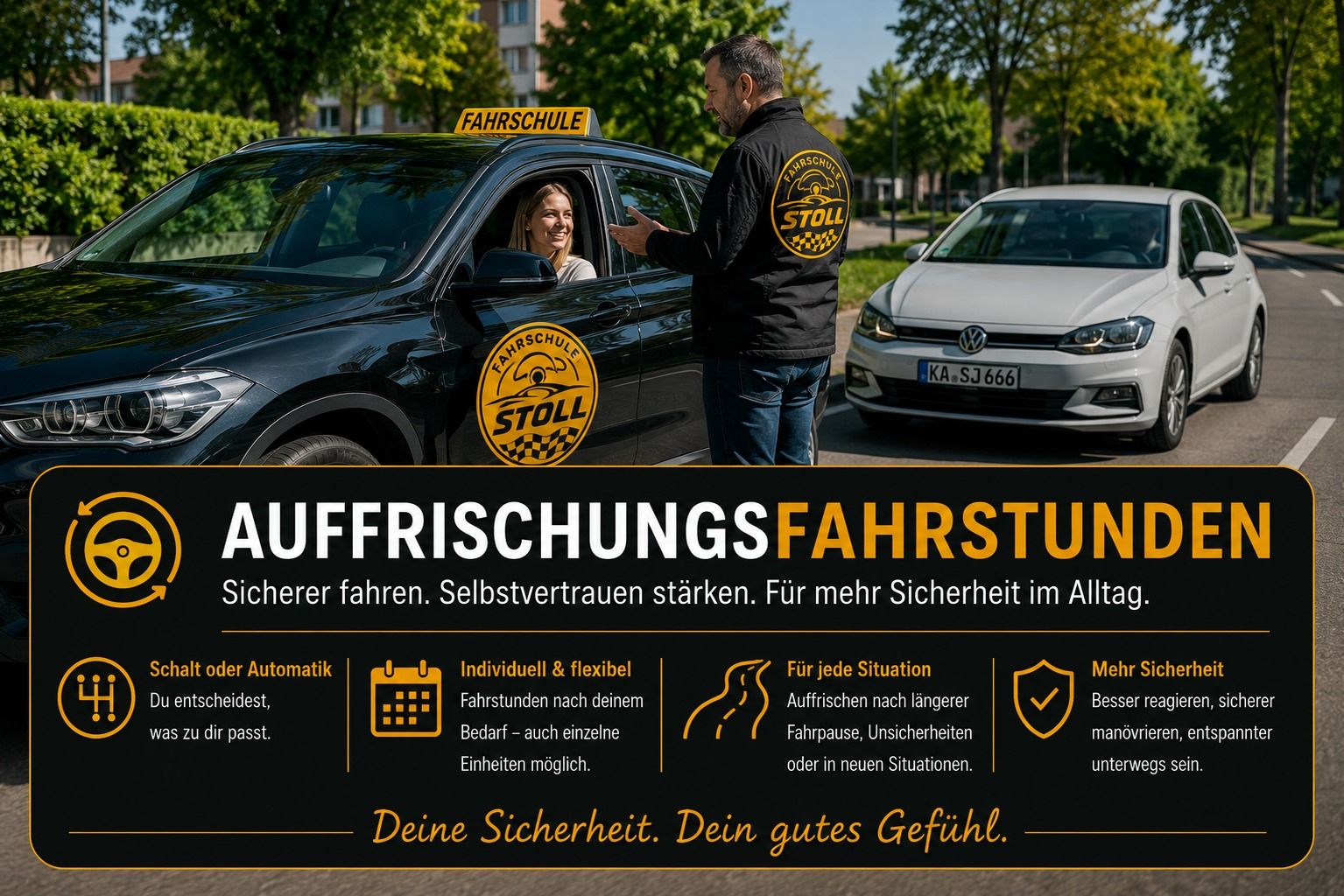 Auffrischungsfahrstunden – Fahrschule Jens Stoll Karlsruhe